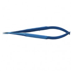 Micro Needle Holder Round handle,Tungsten carbide coated tips,